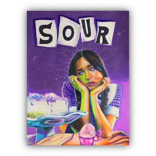 Discover Olivia Rodrigo Sour Poster