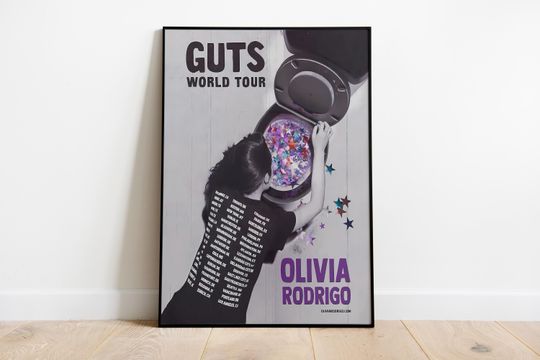 Discover Olivia Rodrigo Poster Print | Artist Poster | Music Gift