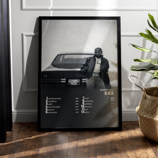 Discover Kendrick Lamar GNX Album Cover Poster