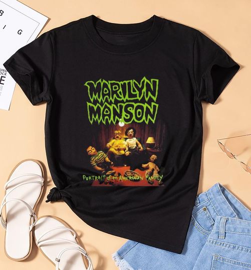 Discover Marilyn Manson Fan, Marilyn Manson Tee, Marilyn Manson T-shirt