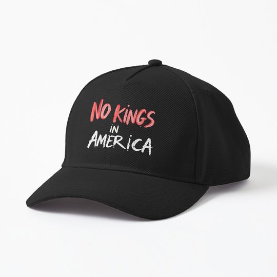 Discover No Kings In America Cap, Anti Trump Baseball Cap