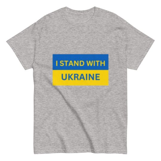 Discover I Stand With Ukraine Unisex Classic Tshirt