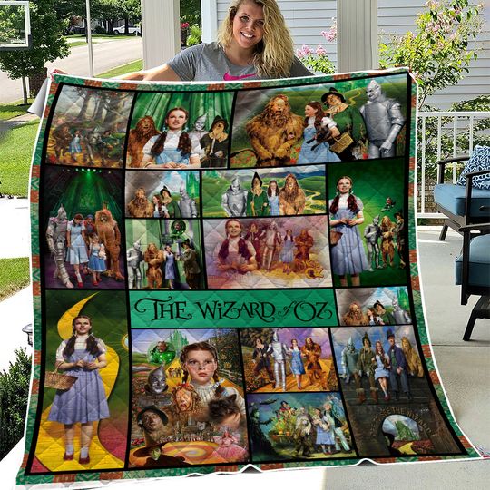 Discover The Wizard Of Oz Quilt, The Wizard Of Oz - Judy Garland Quilt Blanket Gifts