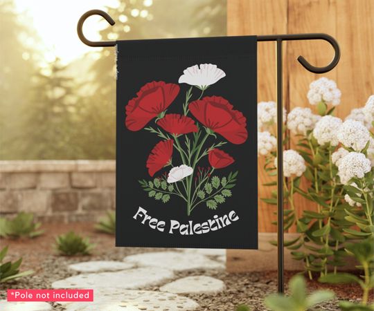 Discover Free Palestine Garden Flag, Palestine Garden Flag