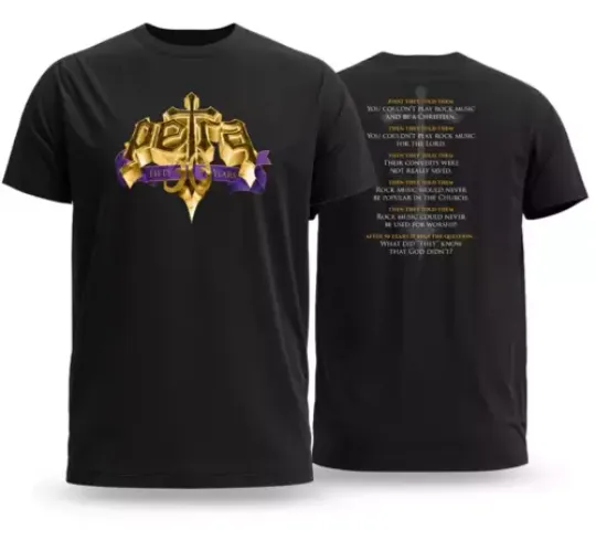 Discover 50th Anniversary Petra Band Shirt