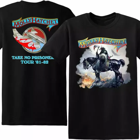 Discover Molly Hatchet 81-82 Music Tour Unisex T-Shirt