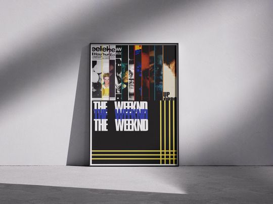 Discover Weeknds all albums poster