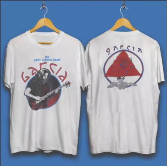 Discover 1981 Jerry Garcia Band Tour Jersey T-Shirt