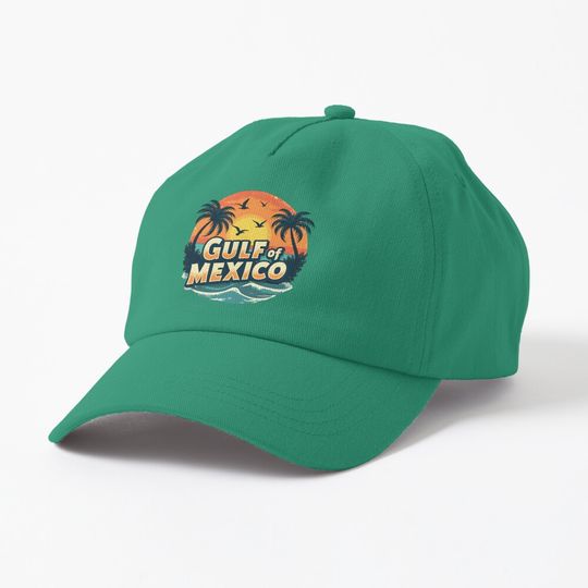 Discover Gulf of Mexico retro vintage Cap