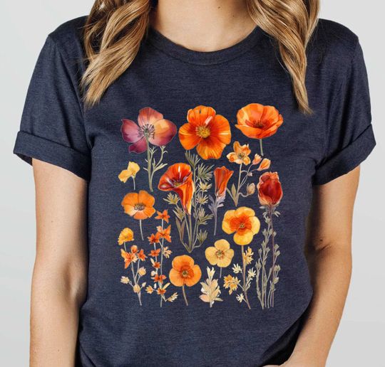 Discover Wildflower Shirt, Wildflower Lover T Shirt, Floral T-Shirt
