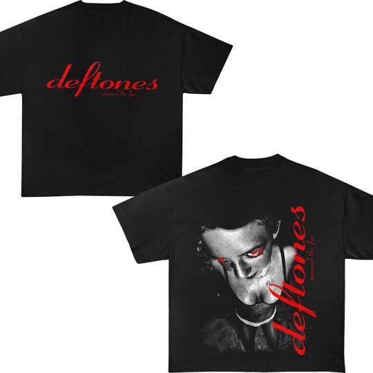 Discover Deftone 3D Shirt, Around the Fur Shirt, Vintage Print Unisex Tee, Classic Band