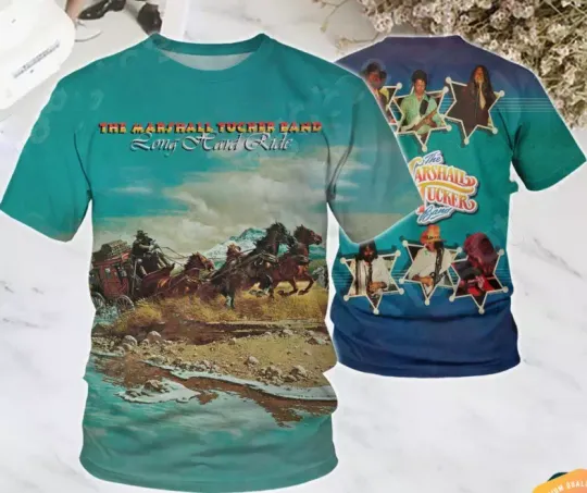 Discover The Marshall Tucker Band Long Hard Ride Album AOP 3D T-shirt