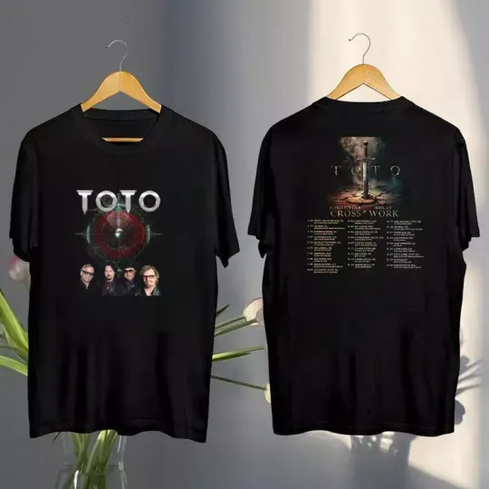Discover TOTO Band Graphic Shirt, TOTO Band World Tour 2025 Shirt