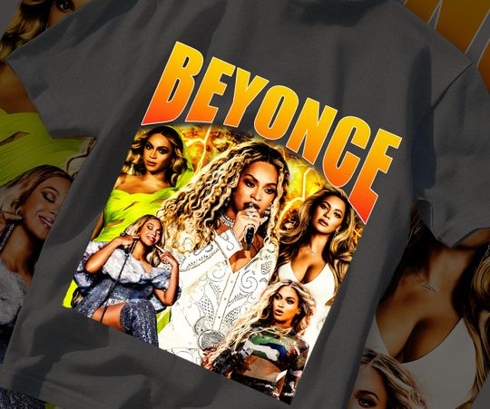 Discover Vintage Beyonc T-Shirt, Retro 90s R&B Aesthetic Graphic Shirt
