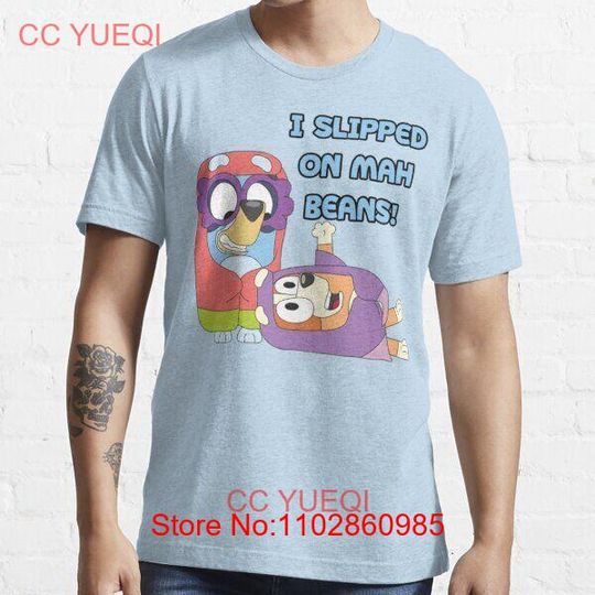 Discover I Slipped on My Beans Classic T-Shirt Blueydad T-Shirt