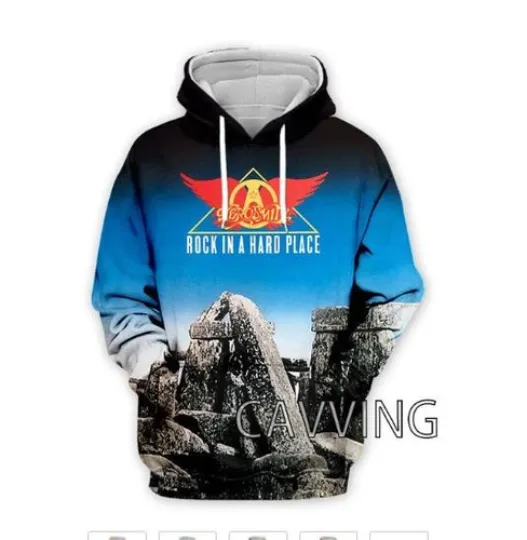 Discover AEROSMITH 3D hoodie -clothing for Dad  father day hoodie 3d