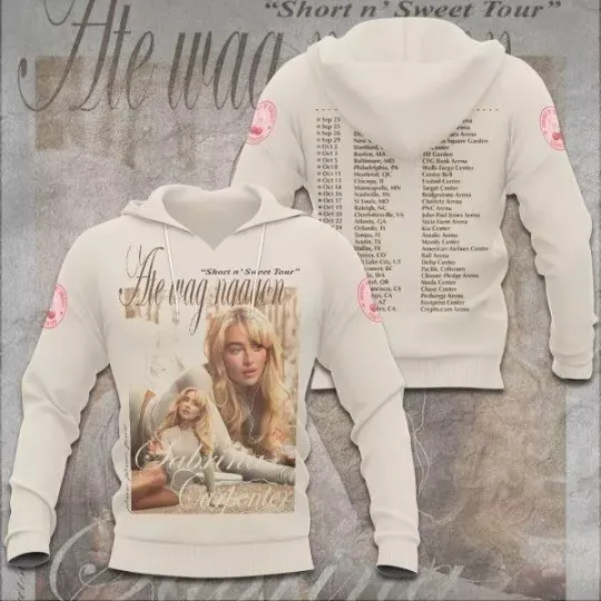 Discover Sabrina Carpenter 3D Apparel hoodie