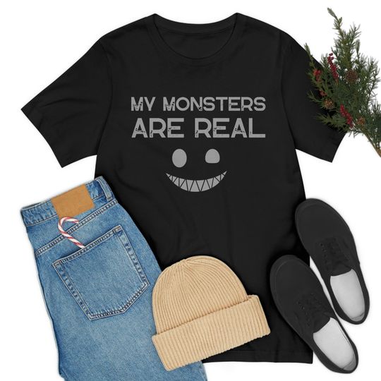 Discover Self Care T Shirt, My Monsters Are Real T-Shirt