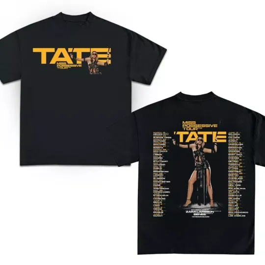 Discover Tate Mc.Rae 2025 Concert, tour Miss Possessive Tour 2025 PNG, Tate Mc.Rae Fan