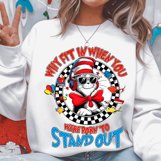 Discover Why Fit In When You Were Born To Stand Out sweatshirt