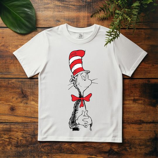 Discover Cat in stovepipe hat  Teacher Shirt | School Shirt