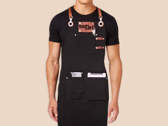 Discover Custom logo apron for men and women with personalized embroidery name tags
