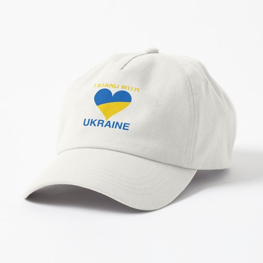 Discover Stand with Ukraine heart Classic . Cap
