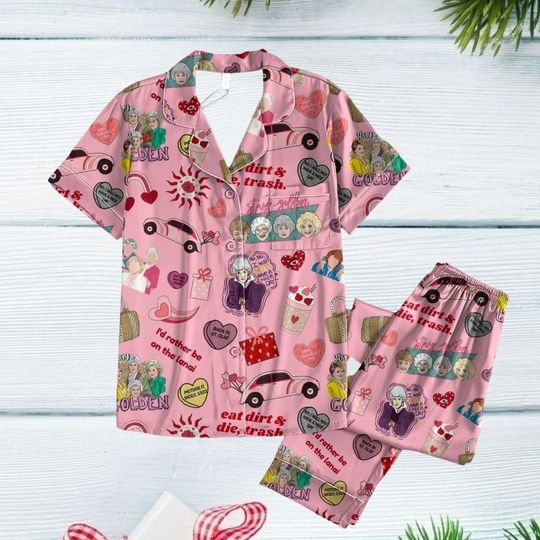 Discover Stay Golden Pajamas Set, Stay Golden Girl Pajamas