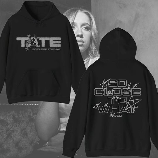 Discover Tate McRae Concert Hoodie, Tate McRae Miss Possessive Tour 2025 Shirt, Tate McRae So close to what Fan Gift Shirt