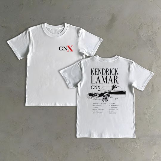 Discover Kendrick Lamar GNX Shirt - GNX Album Shirt - Kendrick Lamar shirt