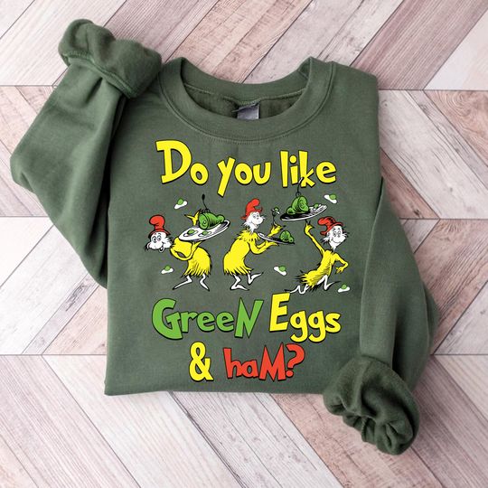 Discover Do You Like Green Eggs Ham Dr Seuss, Sam I Am Character