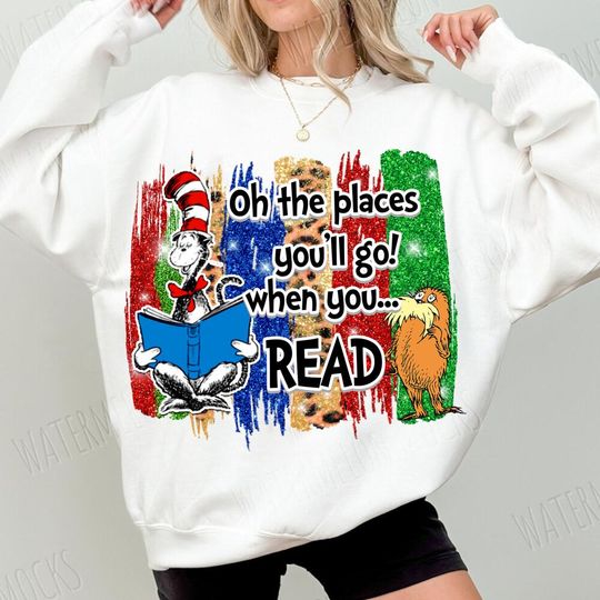 Discover Read Across America , Dr Seuss sweatshirt