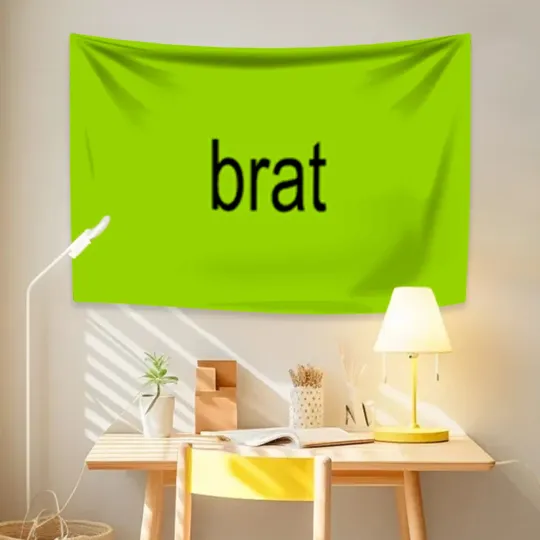 Discover Brat Tapestry, Room Decor, Fans Gift