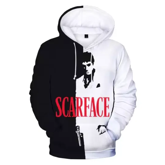 Discover Movie Scarface Hoodie 3D All Over Print