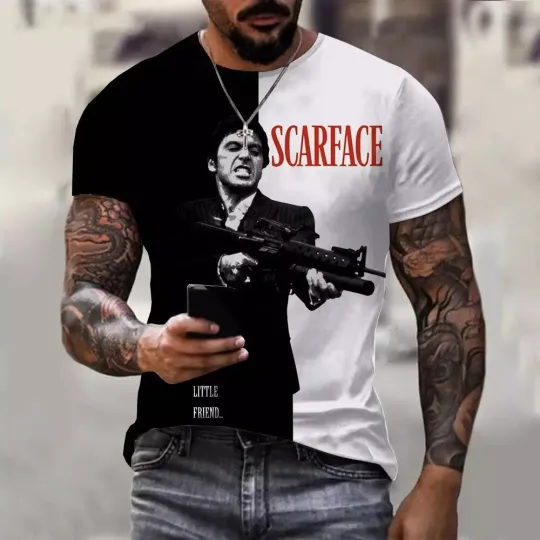 Discover Movie Scarface T-Shirt 3D All Over Print