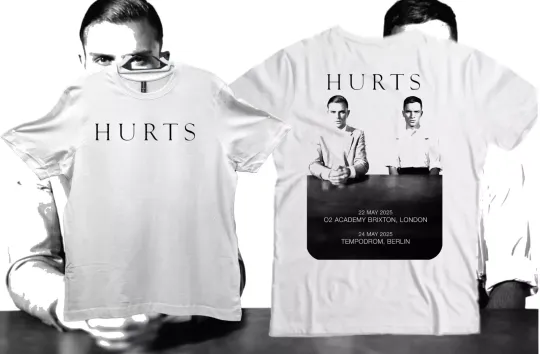 Discover Hurts 2025 t shirts