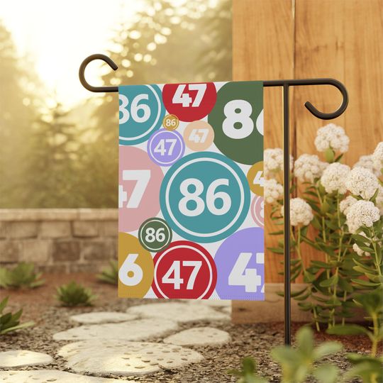 Discover Garden Flag, Anti-Trump Protest Lawn Banner, Political Yard Sign, Outdoor House Decoration, Patriotic Protest Flags