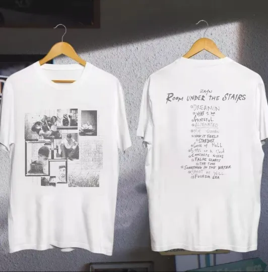 Discover Room Under The Stairs Tracklist T-Shirt, Zayn Fan Gifts, Zayn Concert Shirt