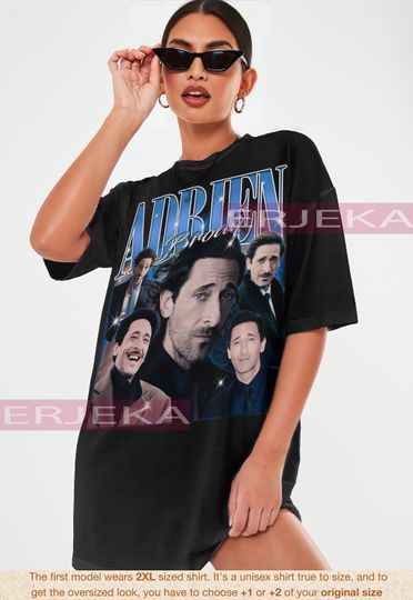 Discover Adrien Brody 90's T-shirt - Adrien Brody Bootleg Tees