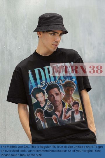 Discover Adrien Brody Tshirt, Adrien Brody Vintage Tees, Adrien Brody Retro Shirt
