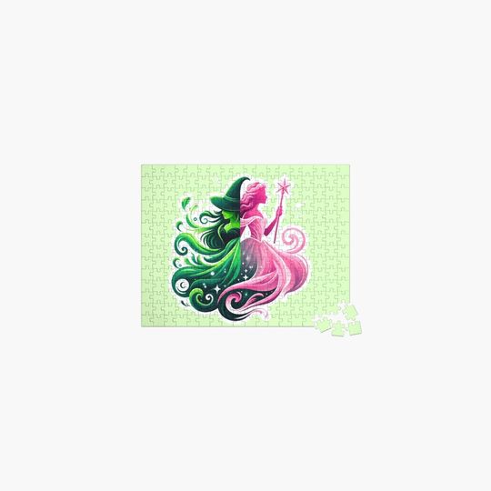 Discover Elphaba & Glinda Wicked the Musical Jigsaw Puzzle