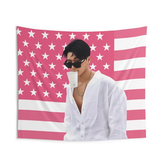 Discover Ateez Mingi Hot Girls Concert Tapestry