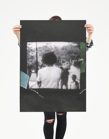 Discover J Cole - 4 Your Eyez Only  / Premium Matte vertical poster
