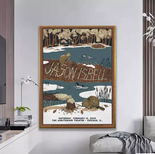 Discover Jason Isbell And The 400 Unit Feb 15th, 2025 Chicago, IL Event Poster