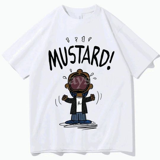 Discover Kendrick Lamar Mustard T-Shirt, Unisex Music Tee