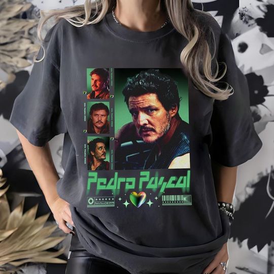 Discover 90s Retro Pedro Pascal Bootleg T-Shirt