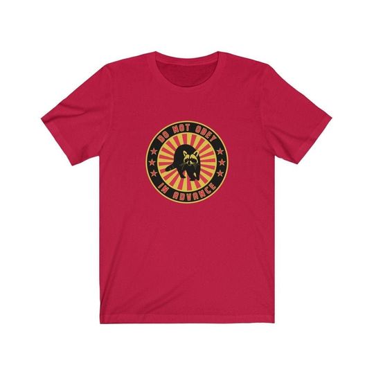Discover Fight Tyranny Racoon - Do Not Obey In Advance Unisex Tee Shirt