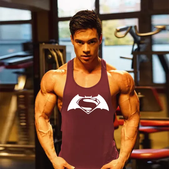 Discover Men's Sports Gym Leisure Fast Dry Undershirt Exercise Tank Tops At Gym