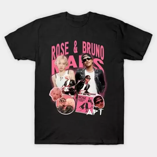 Discover APT - Bruno mars and rose singer T-Shirt