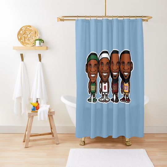 Discover The KINGS Hoodie Shower Curtain